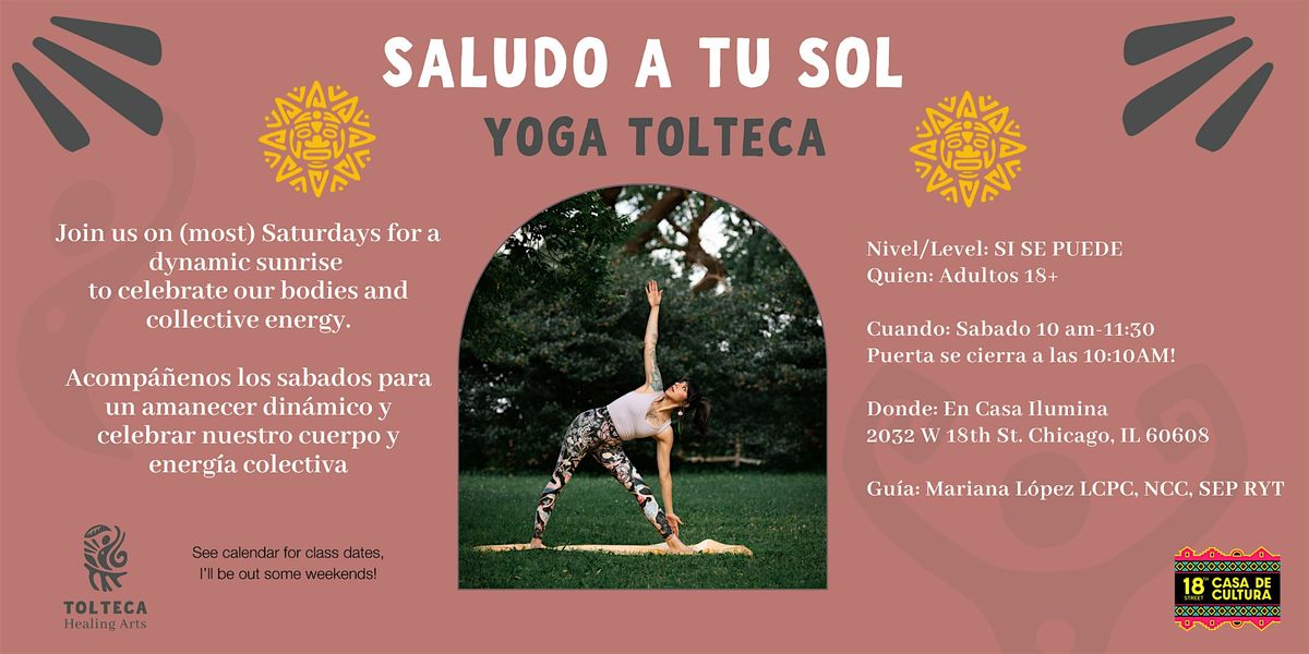 Yoga Tolteca: Saludo a tu sol