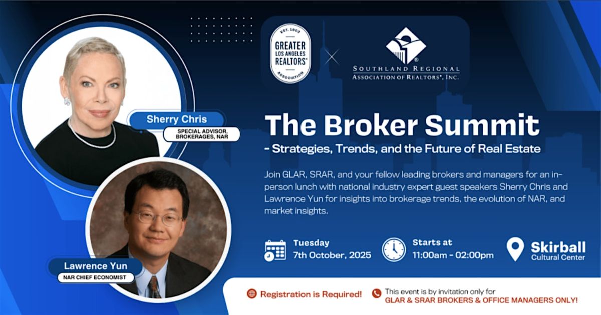 The Broker Summit, 7 October | Event in Los Angeles | AllEvents