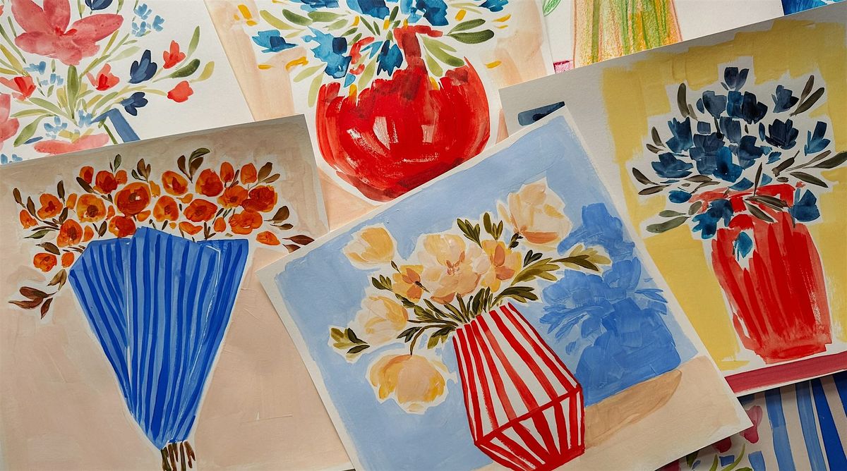 Flower Painting Workshop – Art Night, 7 May | Event in Wien | AllEvents