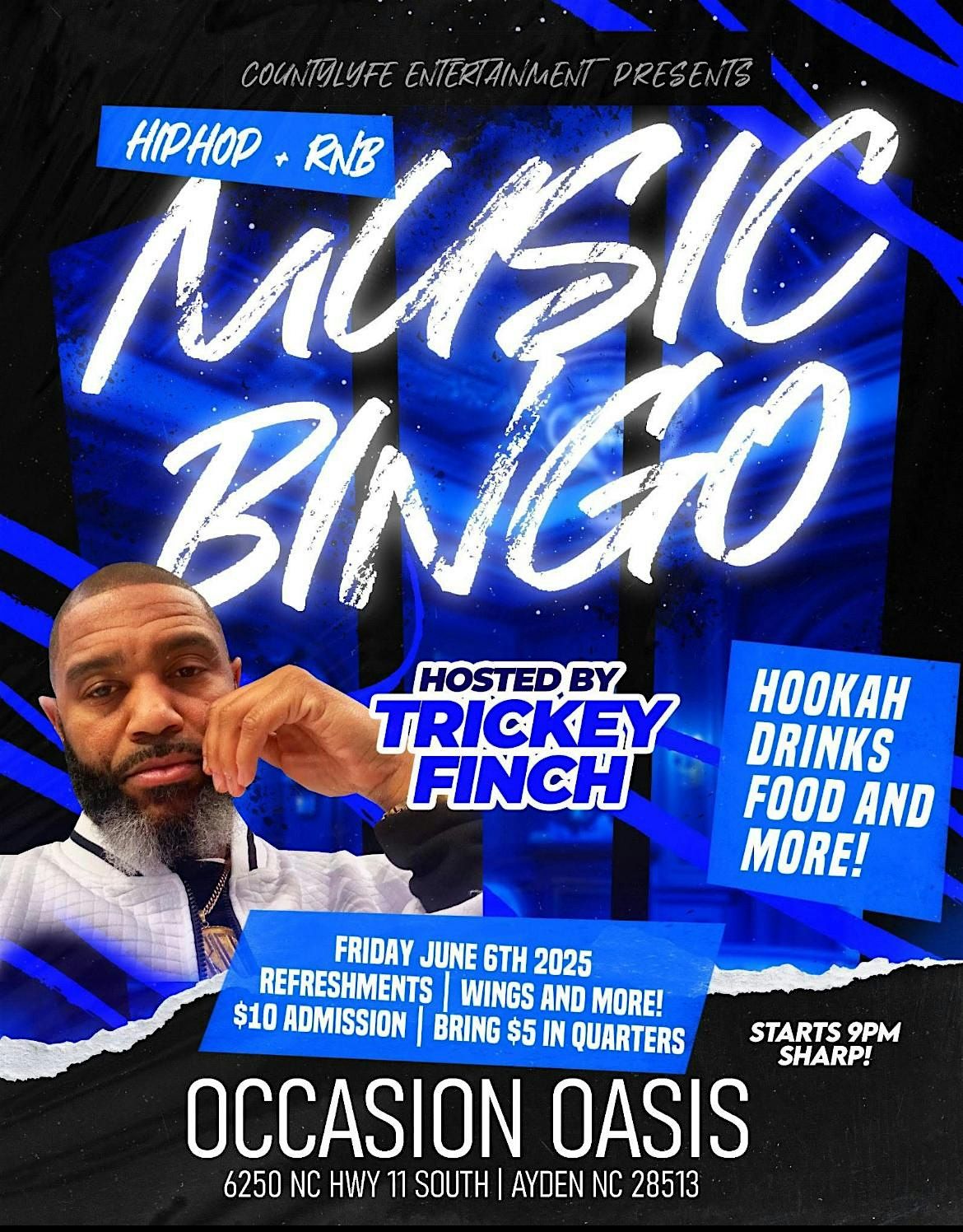 Ultimate RB & Hip Hop Music Bingo (with Musical Games and Karaoke) | Event in Ayden | AllEvents