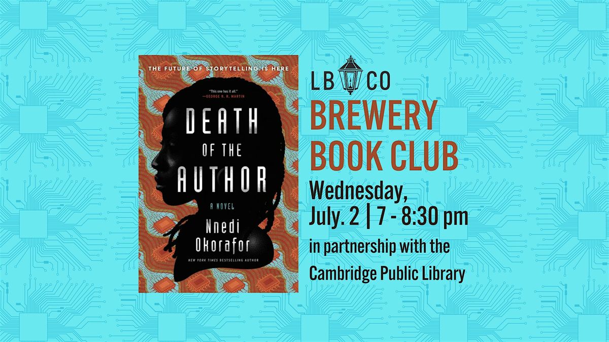 July Brewery Book Club at Lamplighter, 2 July | Event in Cambridge | AllEvents