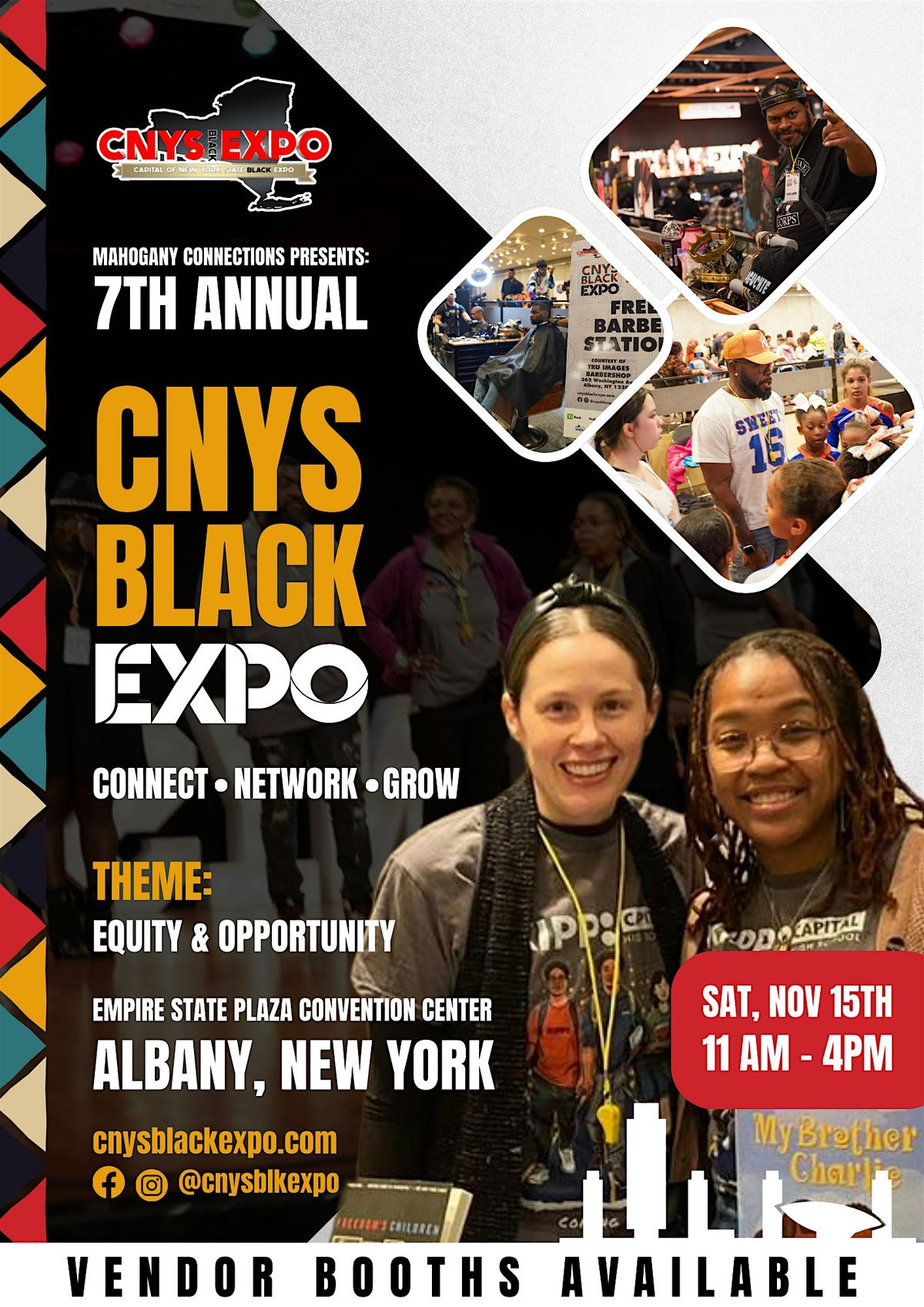 CNYS BLACK EXPO 2025, 15 November | Event in Albany | AllEvents
