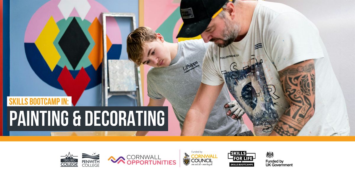 Skills Bootcamp in Painting and Decorating, 16 January | Event in Penzance | AllEvents