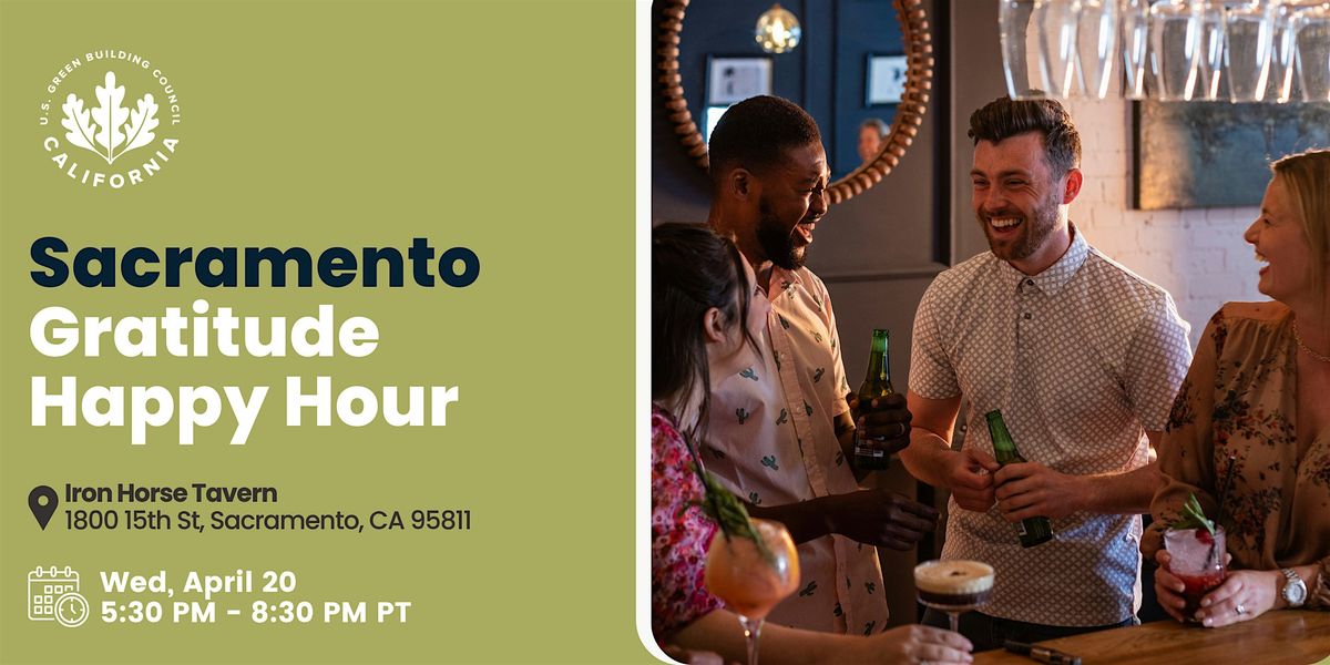 Sacramento Gratitude Happy Hour | Event in Sacramento | AllEvents