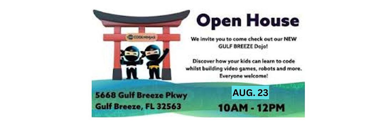 NEW! Code Ninjas Gulf Breeze Open House! Explore the opportunities for kids, 23 August | Event in Gulf Breeze