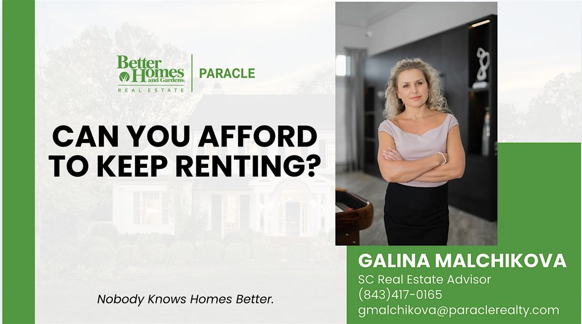 Can You Afford to Keep Renting? A Workshop for First-Time Homebuyers, 25 October | Event in Myrtle Beach | AllEvents