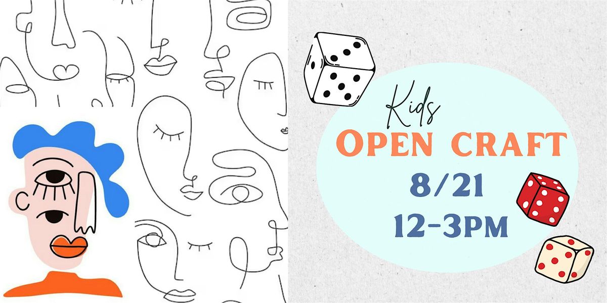 ✨Kids Open Craft✨ - Wacky Picasso Portraits, 21 August | Event in Summerville | AllEvents