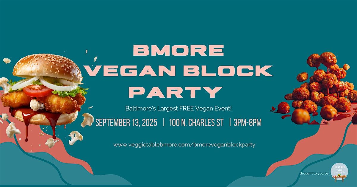 Bmore Vegan Block Party, 13 September | Event in Baltimore | AllEvents