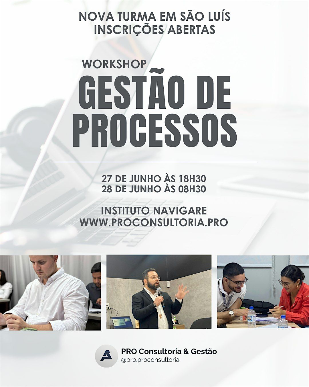 Workshop Gestão de Processos - São Luís, 27 June | Event in Cohafuma | AllEvents