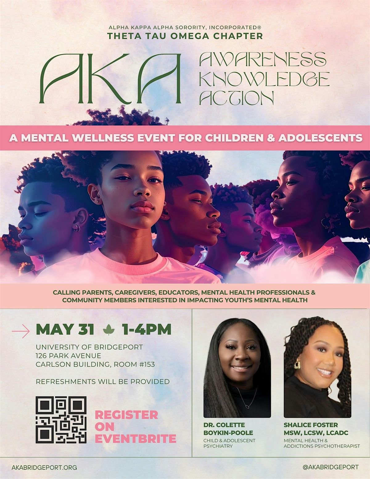 Awareness Knowledge Action, 31 May | Event in Bridgeport | AllEvents