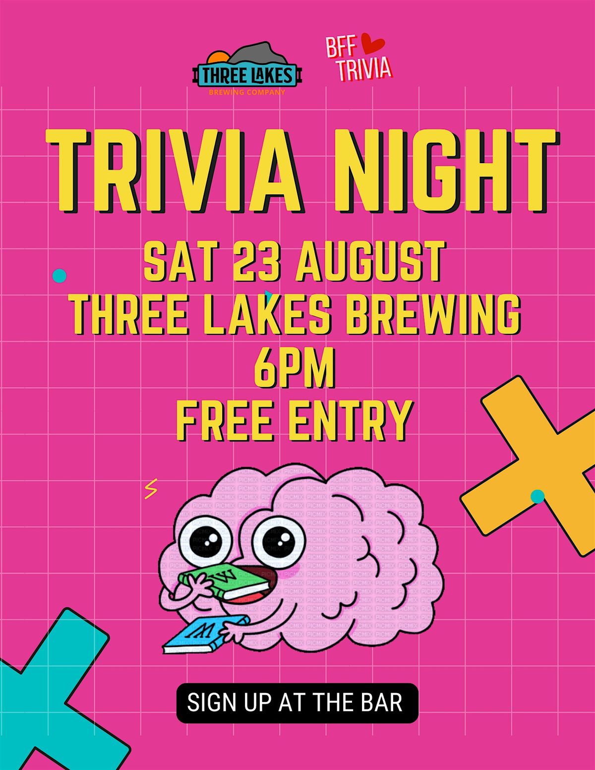 Trivia at Three Lakes Brewing, 23 August | Event in Kelowna | AllEvents