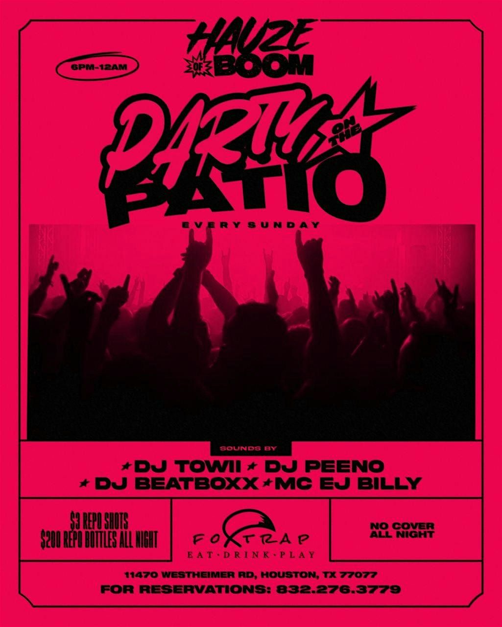 Hauze of Boom - An Afro-fusion Sunday Day Party! | Event in Houston | AllEvents