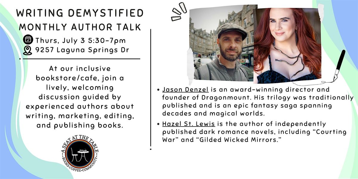 Writing Demystified, 7 August | Event in Elk Grove | AllEvents