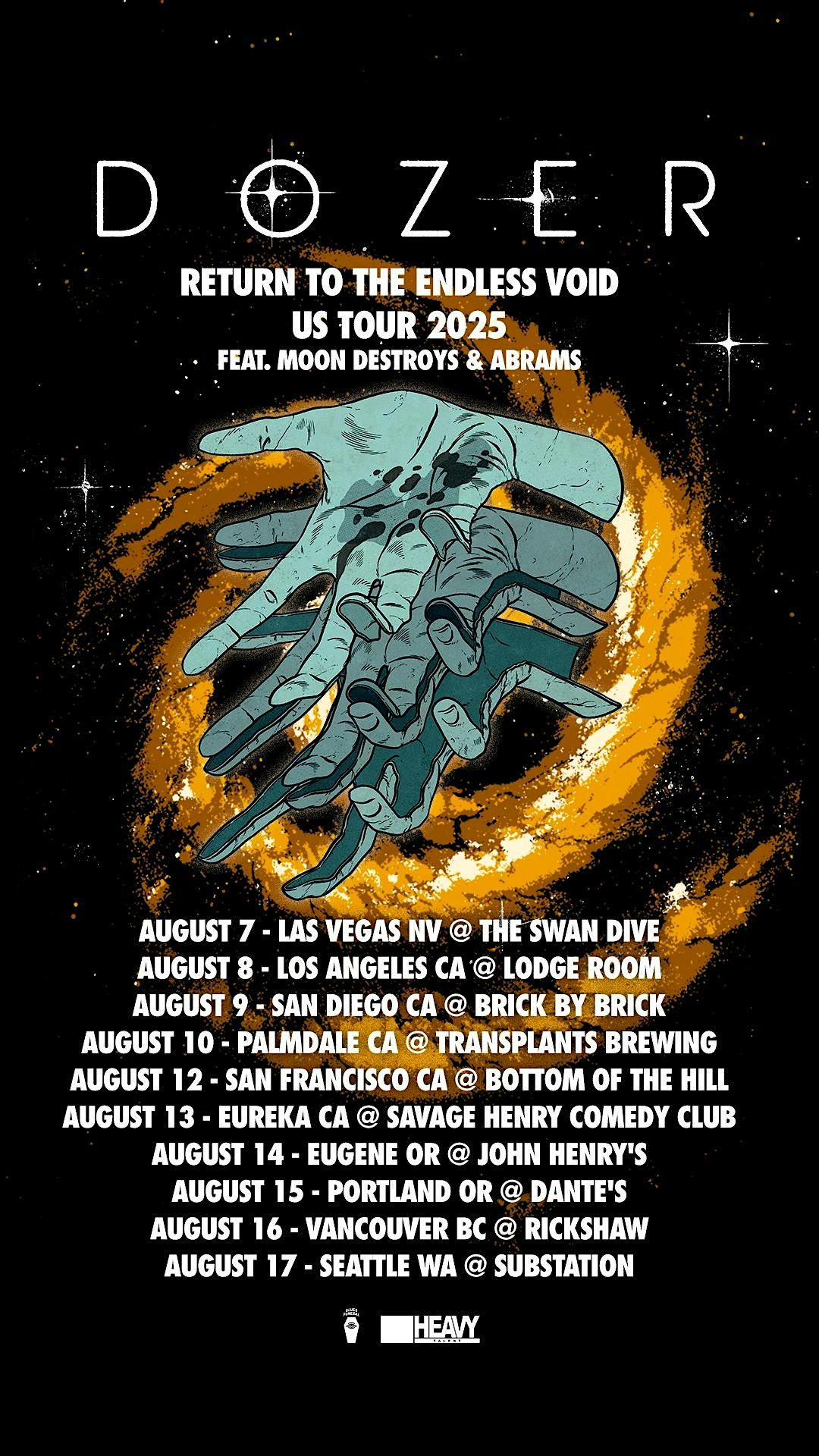 Dozer, 17 August | Event in Seattle | AllEvents