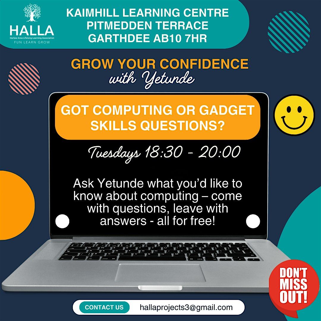 Everyday Tech Help - Free Class, 3 June | Event in Aberdeen | AllEvents