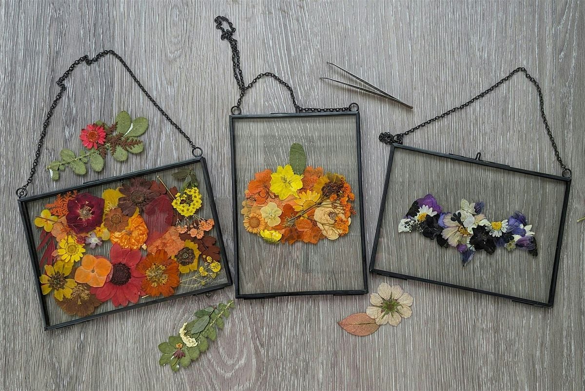 Create Your Own Pressed Flower Frame, 15 October | Event in Chaska | AllEvents