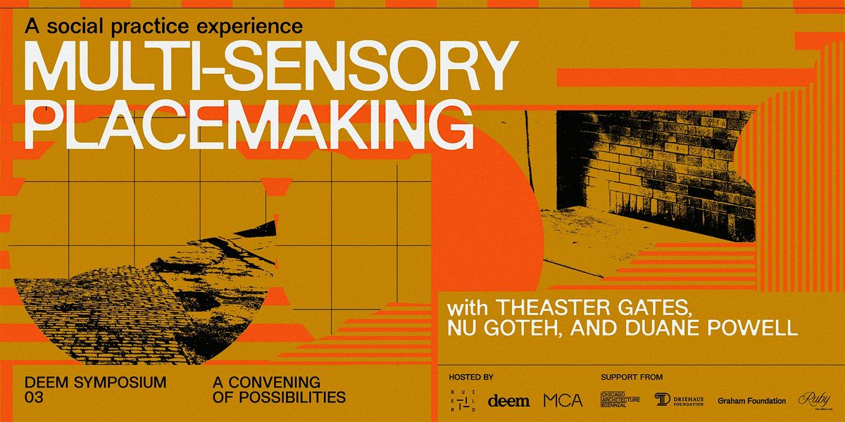 Multi-Sensory Placemaking: A Social Practice Experience, 24 October | Event in Chicago | AllEvents