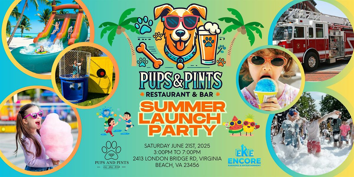 Summer Launch Party at Pups & Pints!, 21 June | Event in Virginia Beach | AllEvents