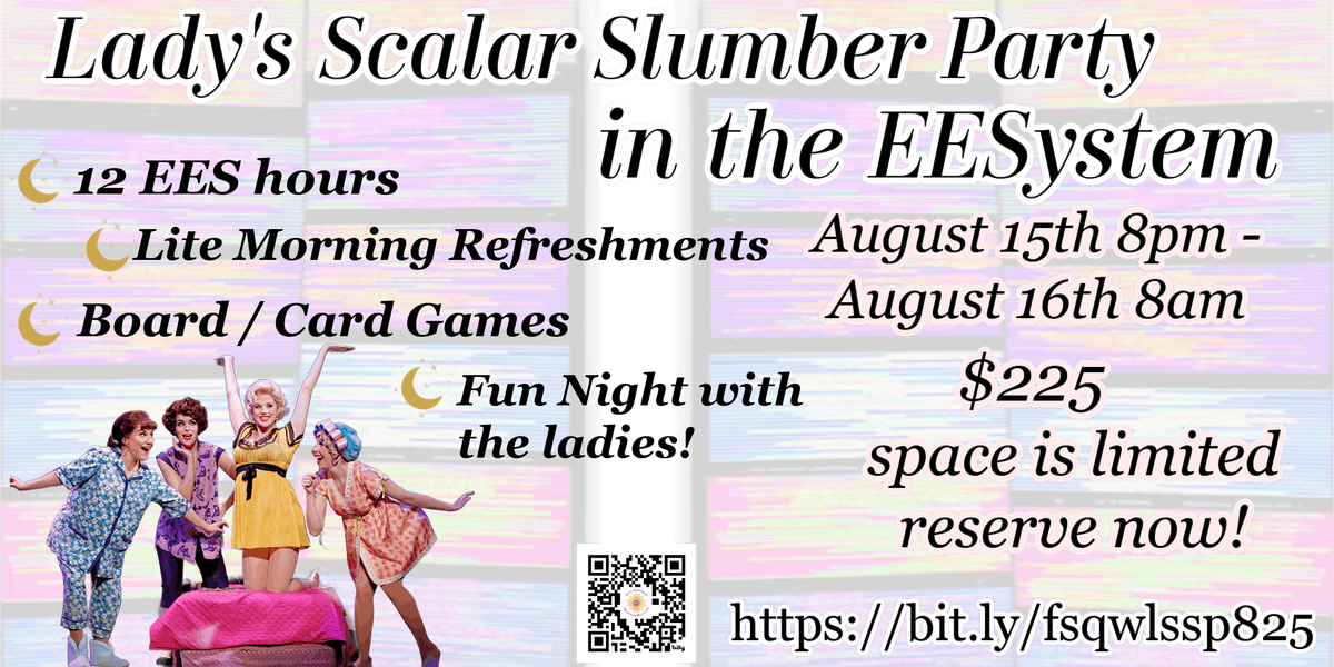 Lady's Scalar Slumber Party, 15 August | Event in Livingston | AllEvents