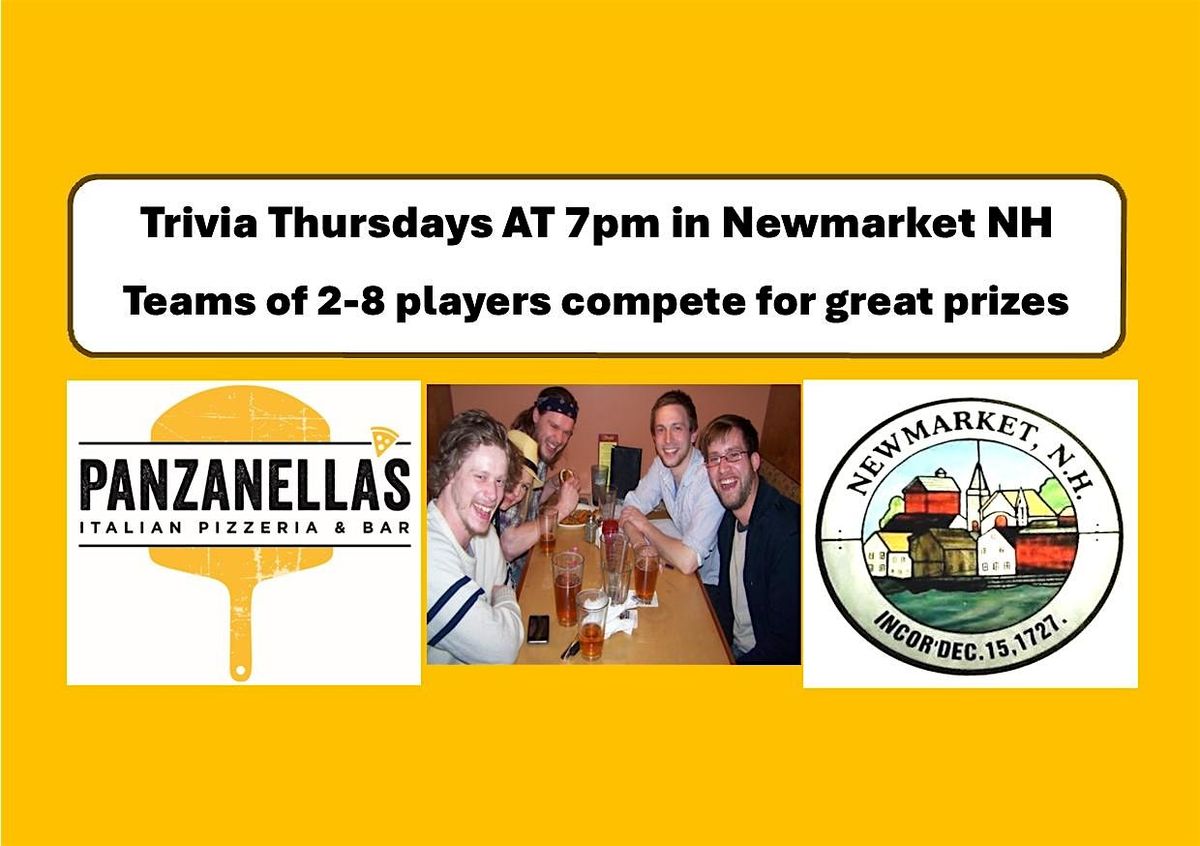 Raise the Bar Trivia Thursdays at 7 pm at Panzanella's in Newmarket | Event in Newmarket | AllEvents