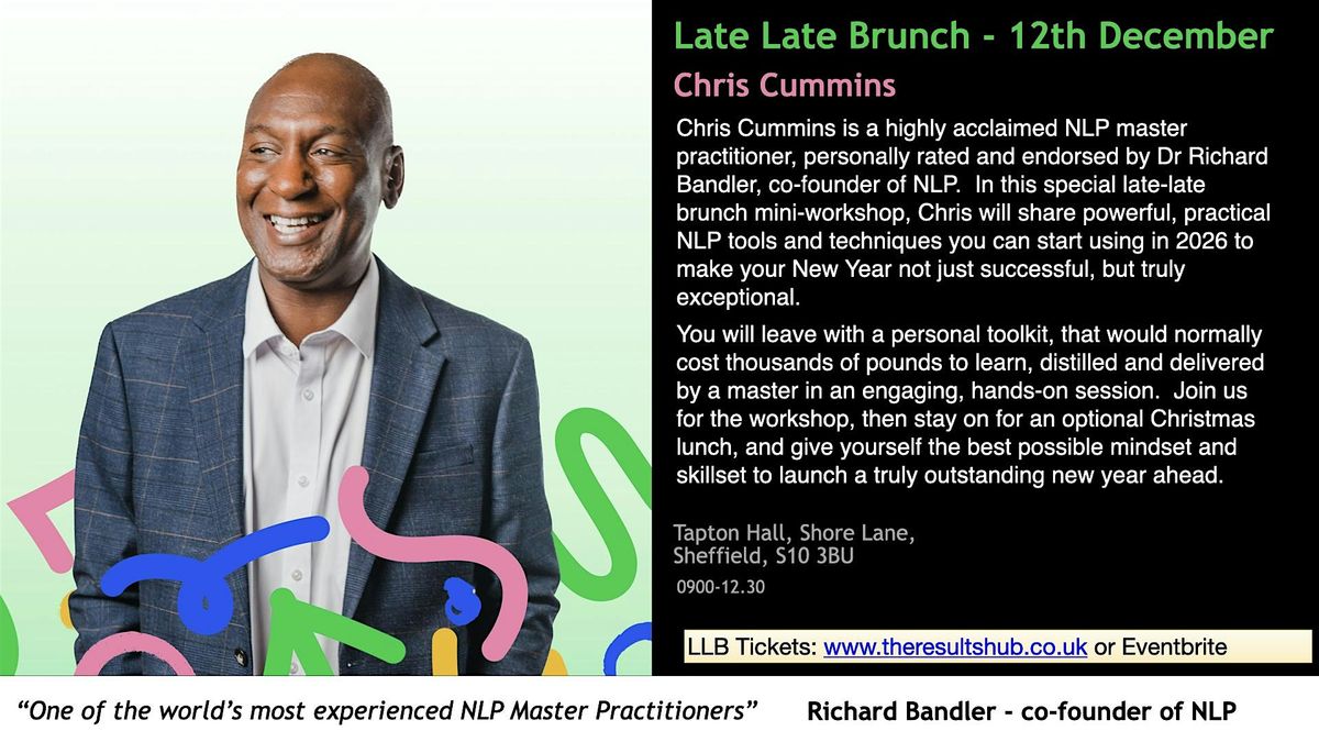 NLP Master Practitioner Workshop, 12 December | Event in Sheffield | AllEvents