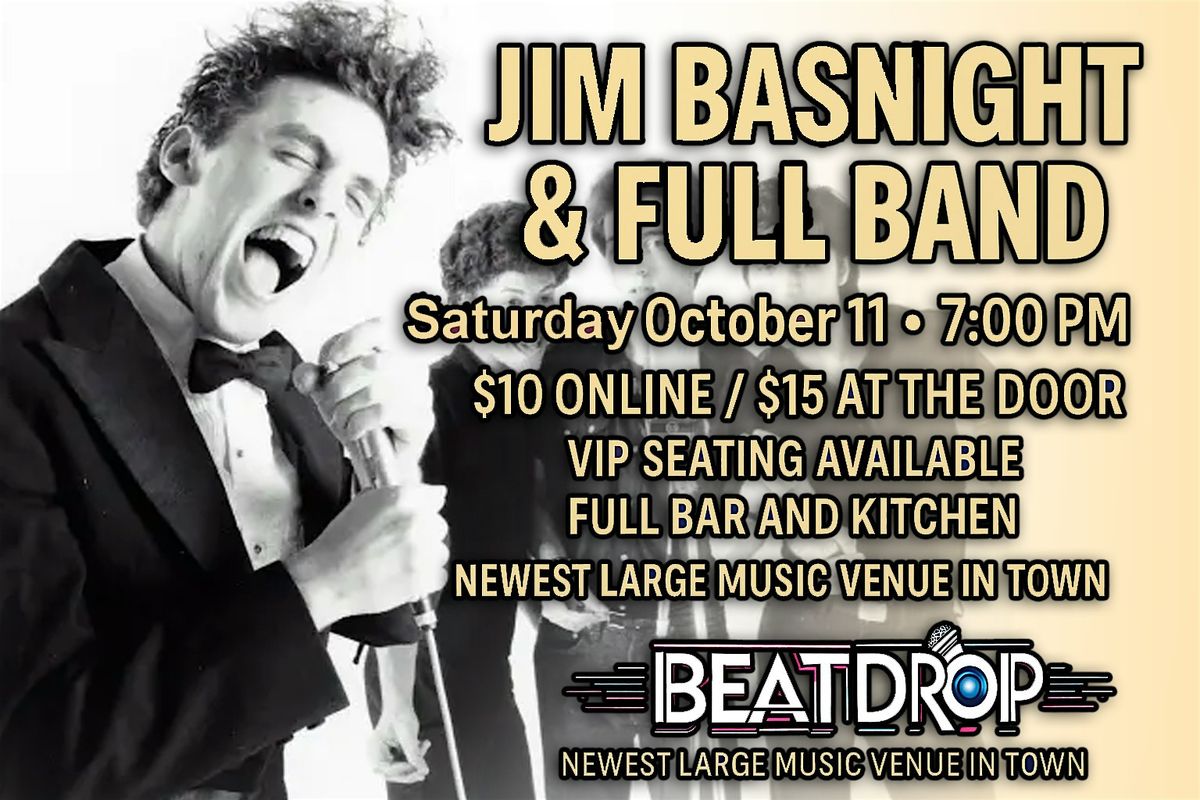 JIM BASNIGHT & FULL BAND – LIVE AT BEAT DROP, 11 October | Event in Lacey | AllEvents