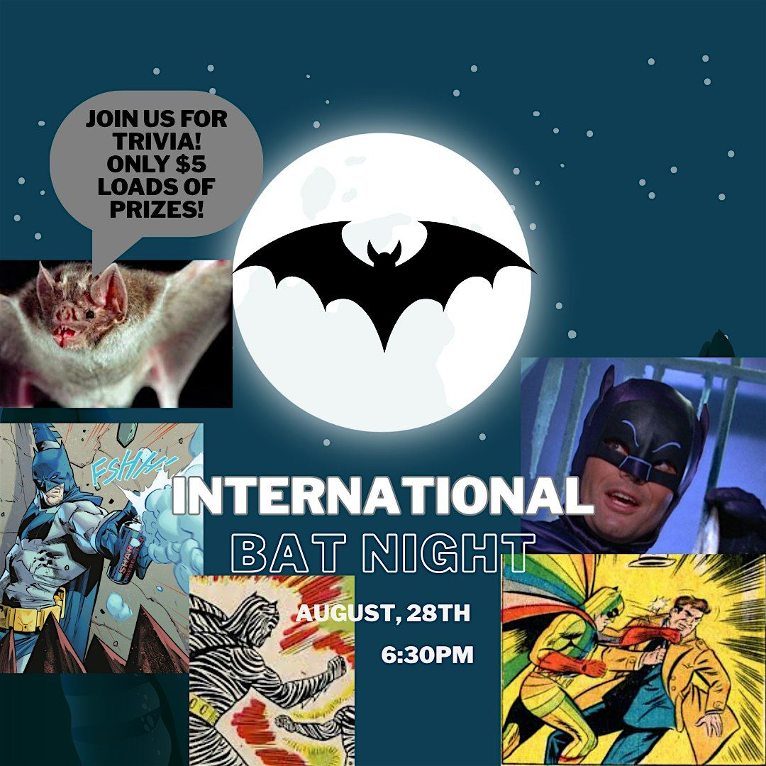 Bat Trivia at Everyone Comics!, 29 August | Event in Queens | AllEvents