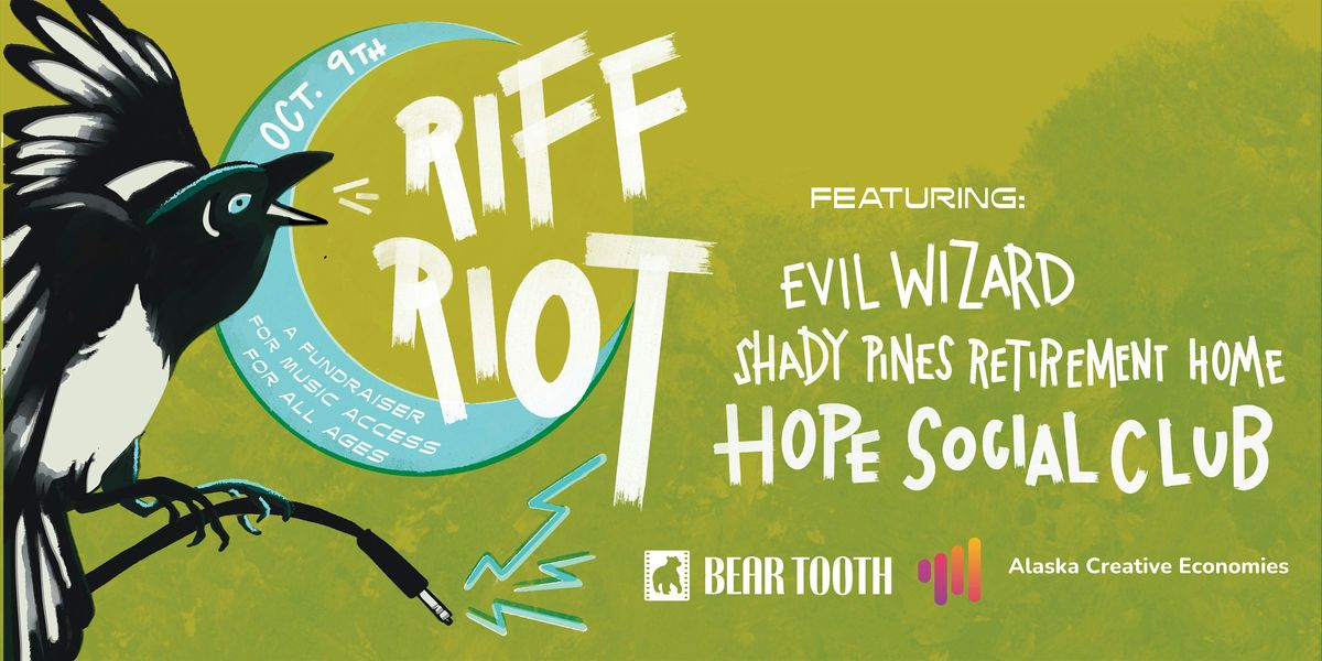 Riff Riot, Bear Tooth Theatrepub, Anchorage, 9 October 2026 | AllEvents
