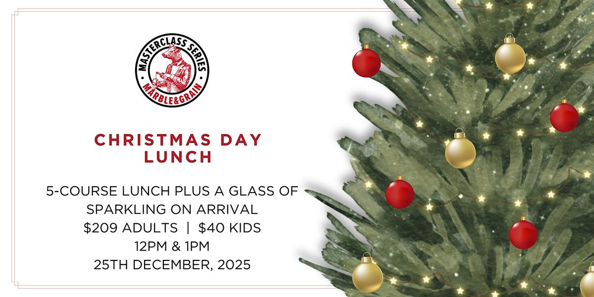 Christmas Day Lunch in Canberra at Marble & Grain, 25 December | Event in Canberra | AllEvents