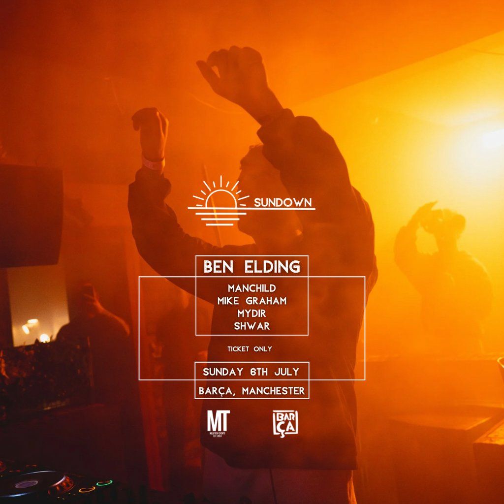 Sundown launch party with Ben Elding + support | Event in Manchester | AllEvents