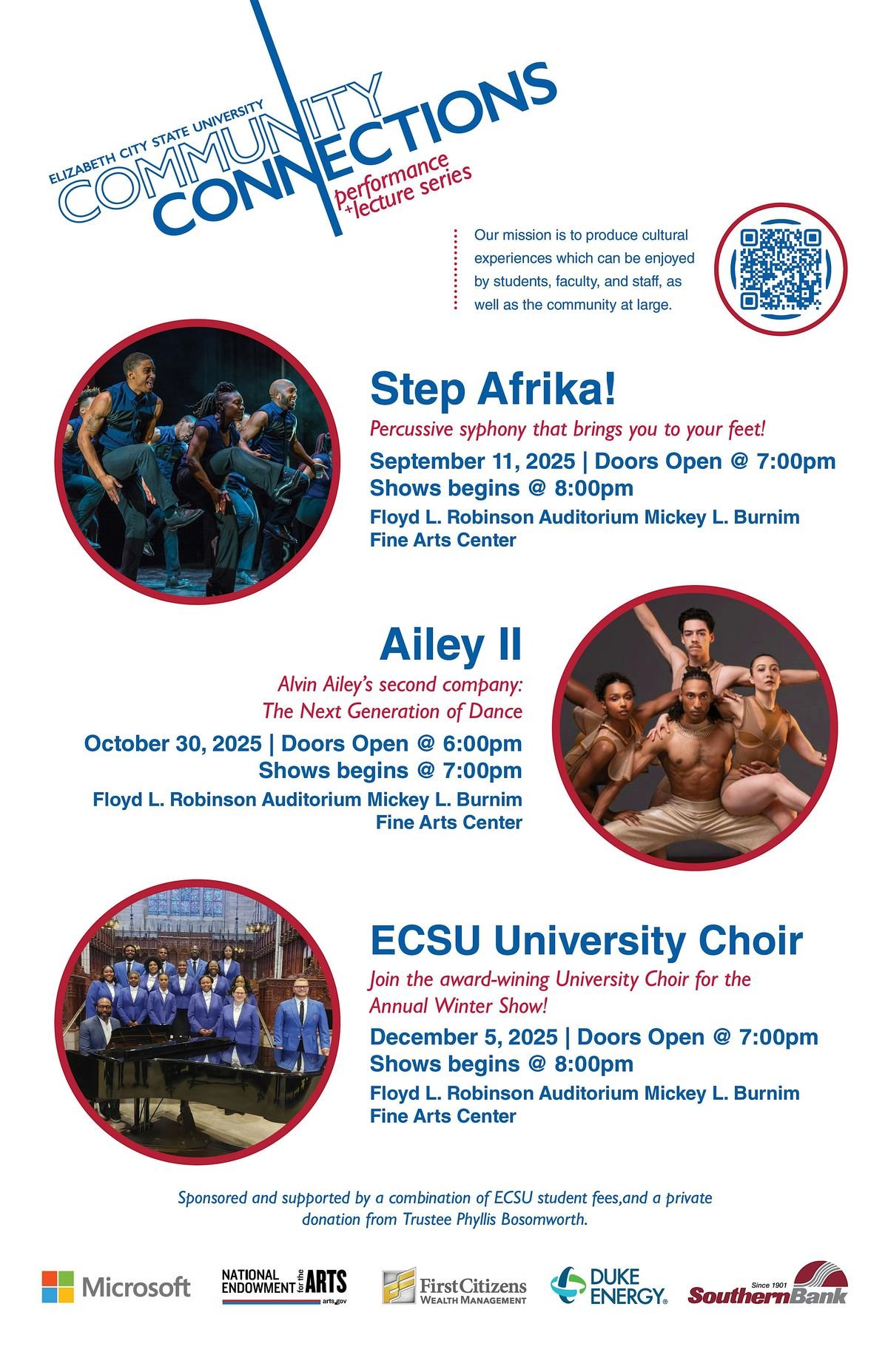Community Connections featuring ECSU University Choir, 5 December | Event in Elizabeth City | AllEvents