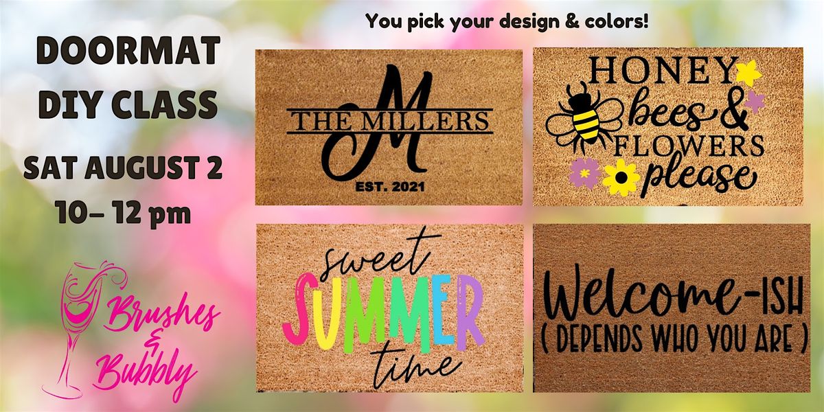 Doormat DIY Class, 2 August | Event in Wisconsin Dells | AllEvents