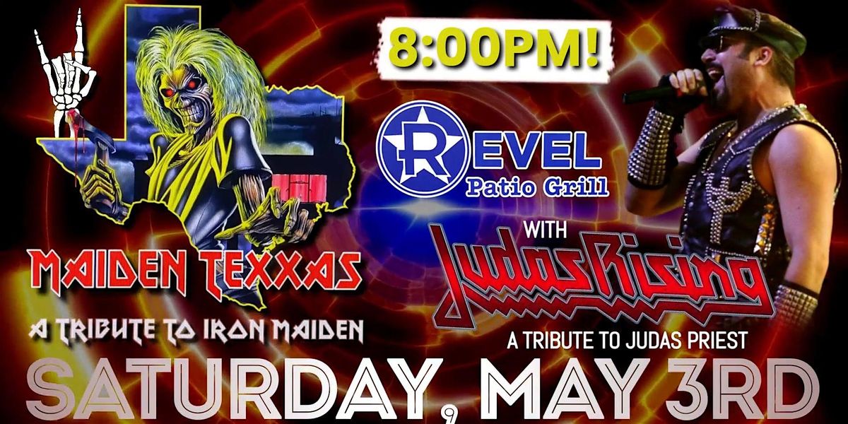 Iron Maiden Tribute - Maiden Texxas & Judas Priest Tribute - Judas Rising, 3 May | Event in Frisco | AllEvents