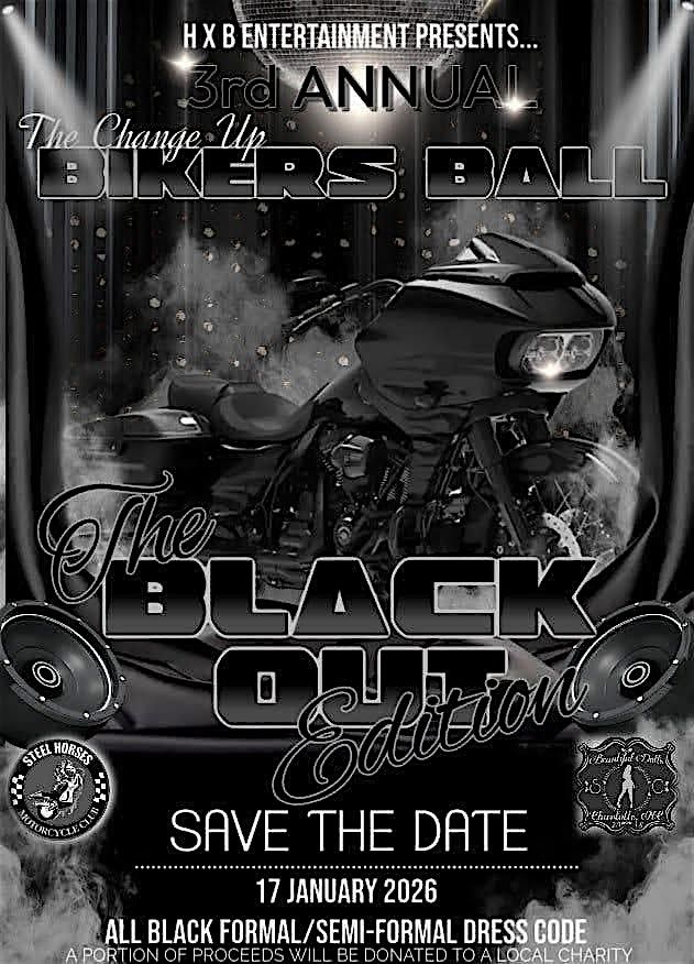 The Change Up Bikers Ball Black Out Edition, 17 January | Event in Charlotte | AllEvents