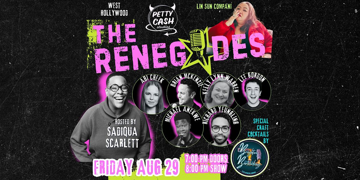 The Renegades - West Hollywood, 29 August | Event in West Hollywood | AllEvents
