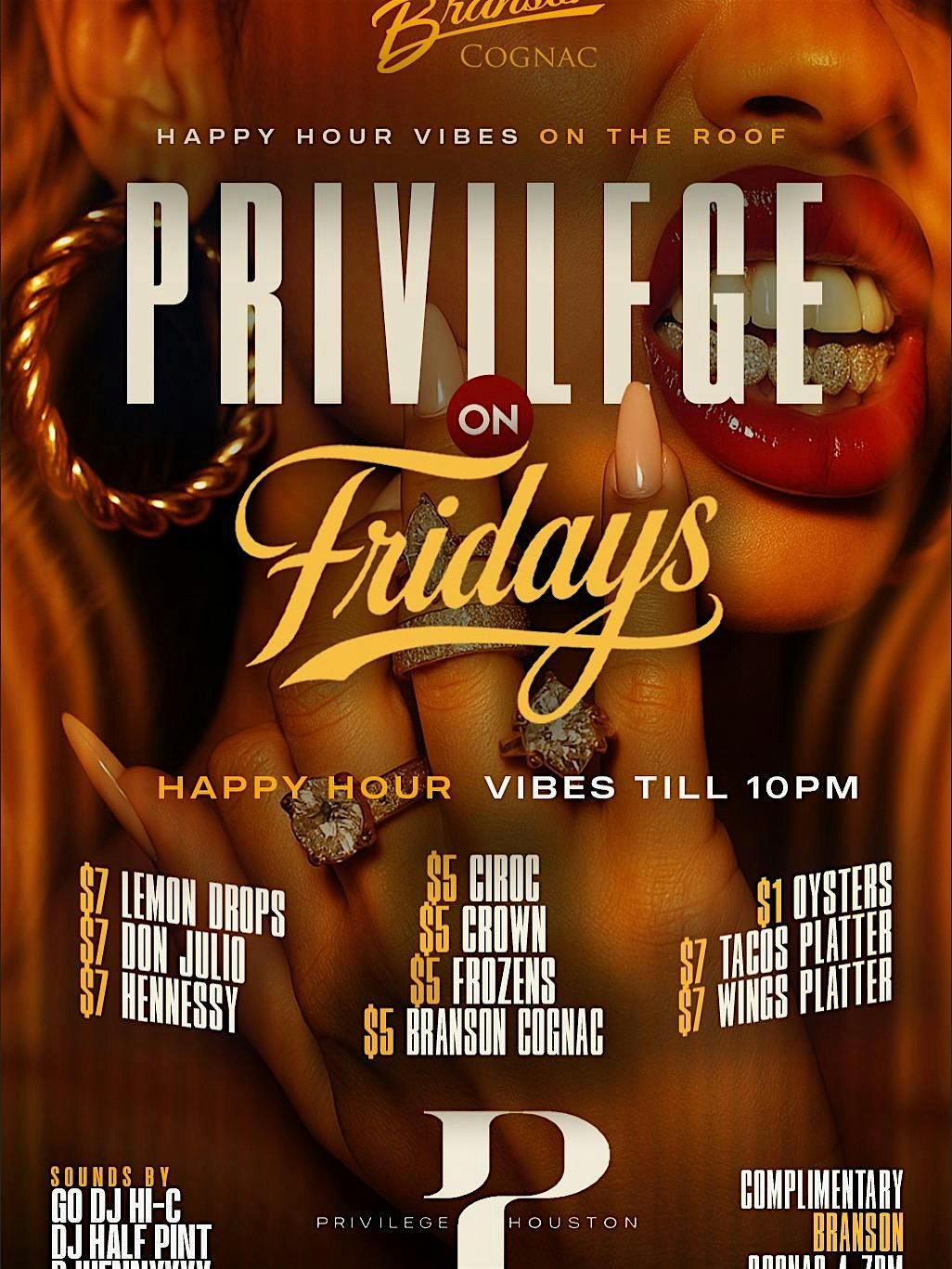 Privilege On Fridays  At Privilege Rooftop & Lounge | Event in Houston | AllEvents