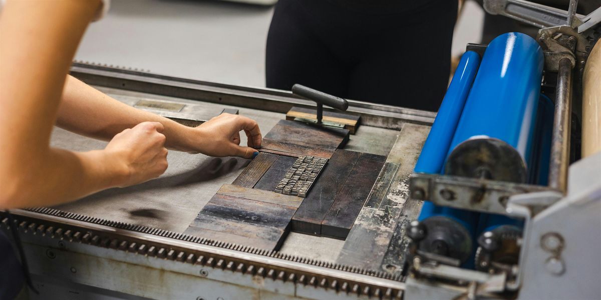 Intro to Letterpress, 12 July | Event in Philadelphia | AllEvents
