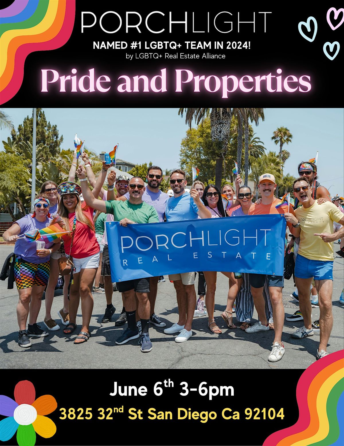 Pride & Properties: A PorchLight PRIDE Event, 6 June | Event in San Diego | AllEvents