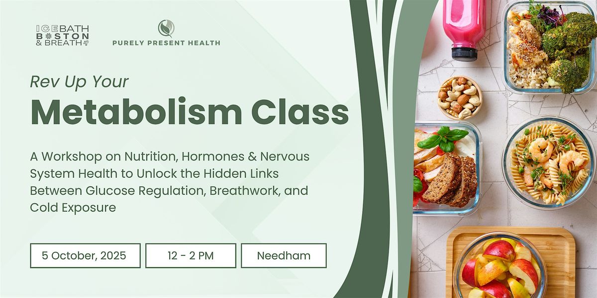 Rev Up Your Metabolism Class, 5 October | Event in Needham | AllEvents