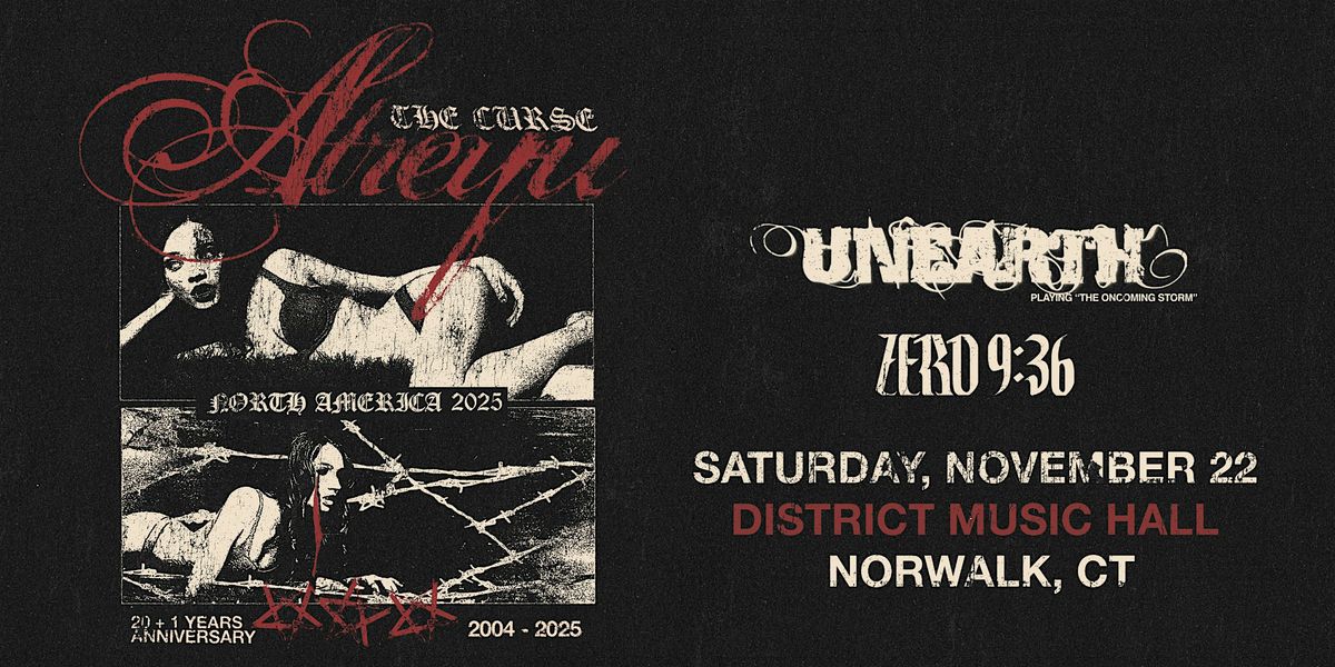ATREYU THE CURSE TOUR, 22 November | Event in Norwalk | AllEvents