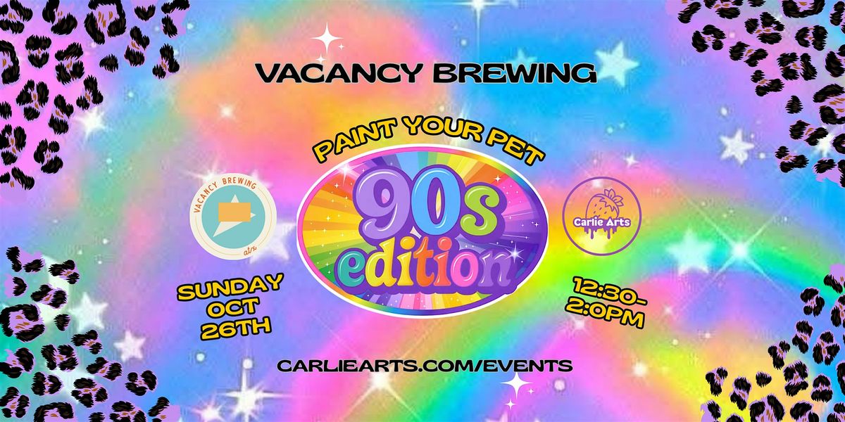 Paint Your Pet: 90s Neon & Sparkle Edition!, 26 October | Event in Austin | AllEvents