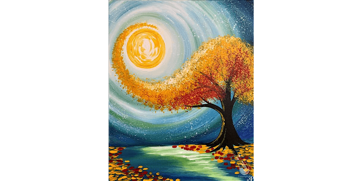 Autumn Swirl - Paint and Sip in Austin | Classpop!™, 11 October | Event in Austin | AllEvents