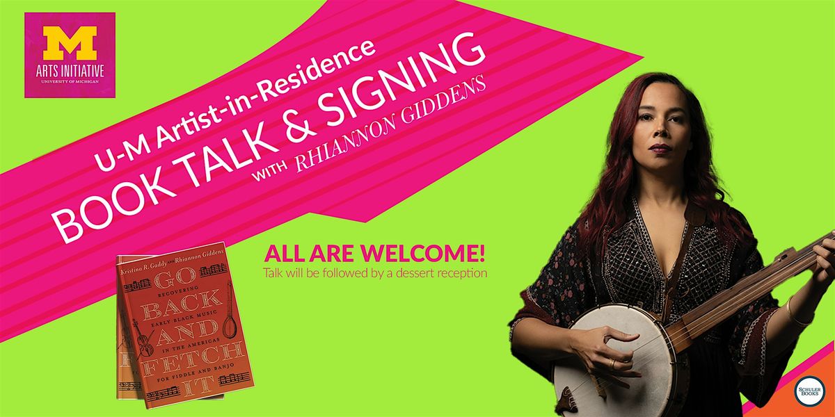 Book Talk & Signing with Rhiannon Giddens, 23 September | Event in Ann Arbor | AllEvents