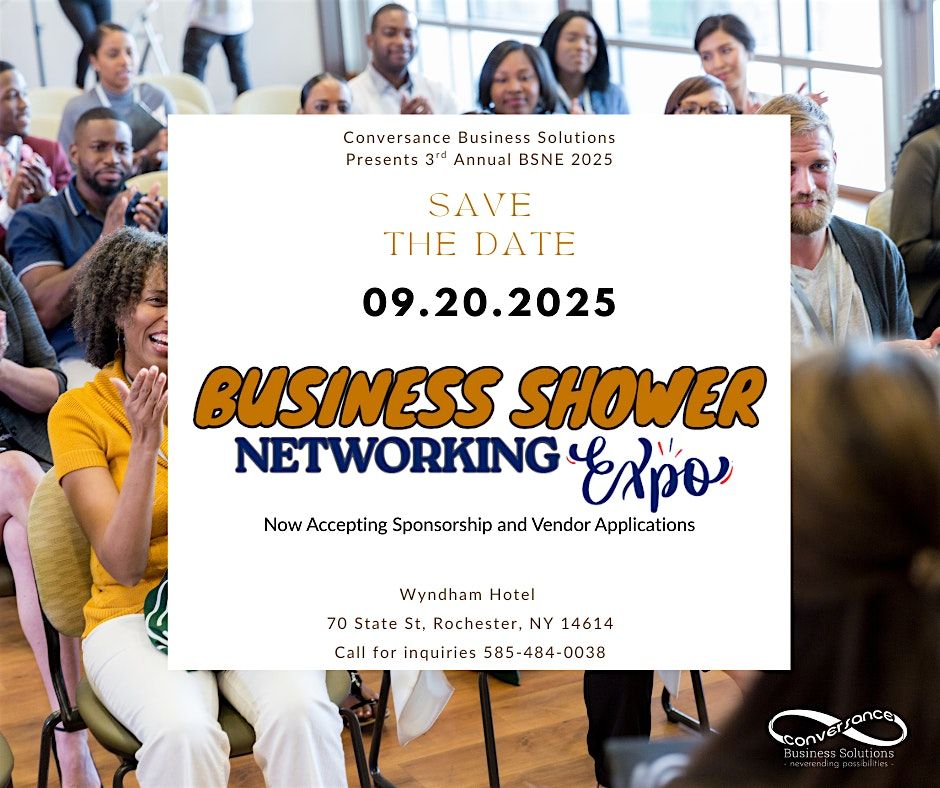 Business Shower Networking Expo 2025, 20 September | Event in Rochester | AllEvents