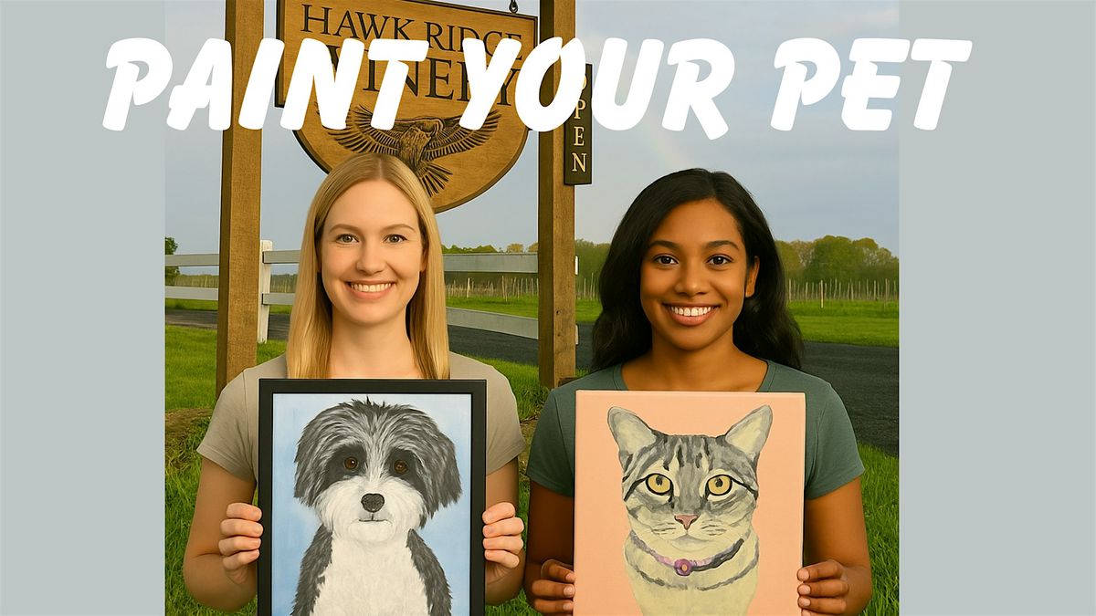 Paint Your Pet on a Canvas, 6 June | Event in Watertown | AllEvents
