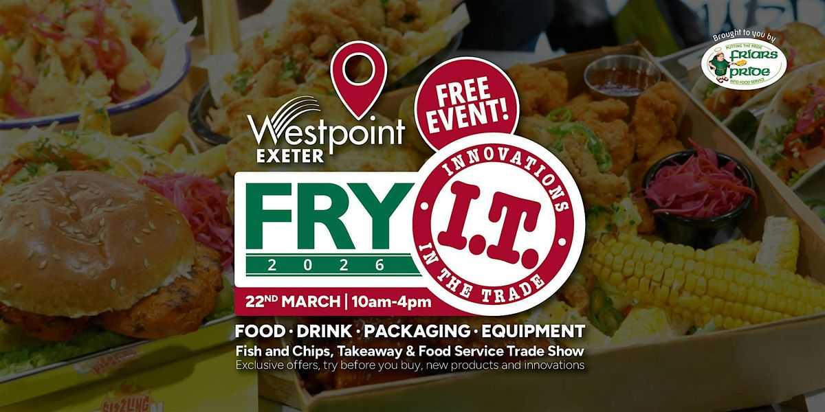 FRY I.T. 2026, 22 March | Event in Exeter | AllEvents