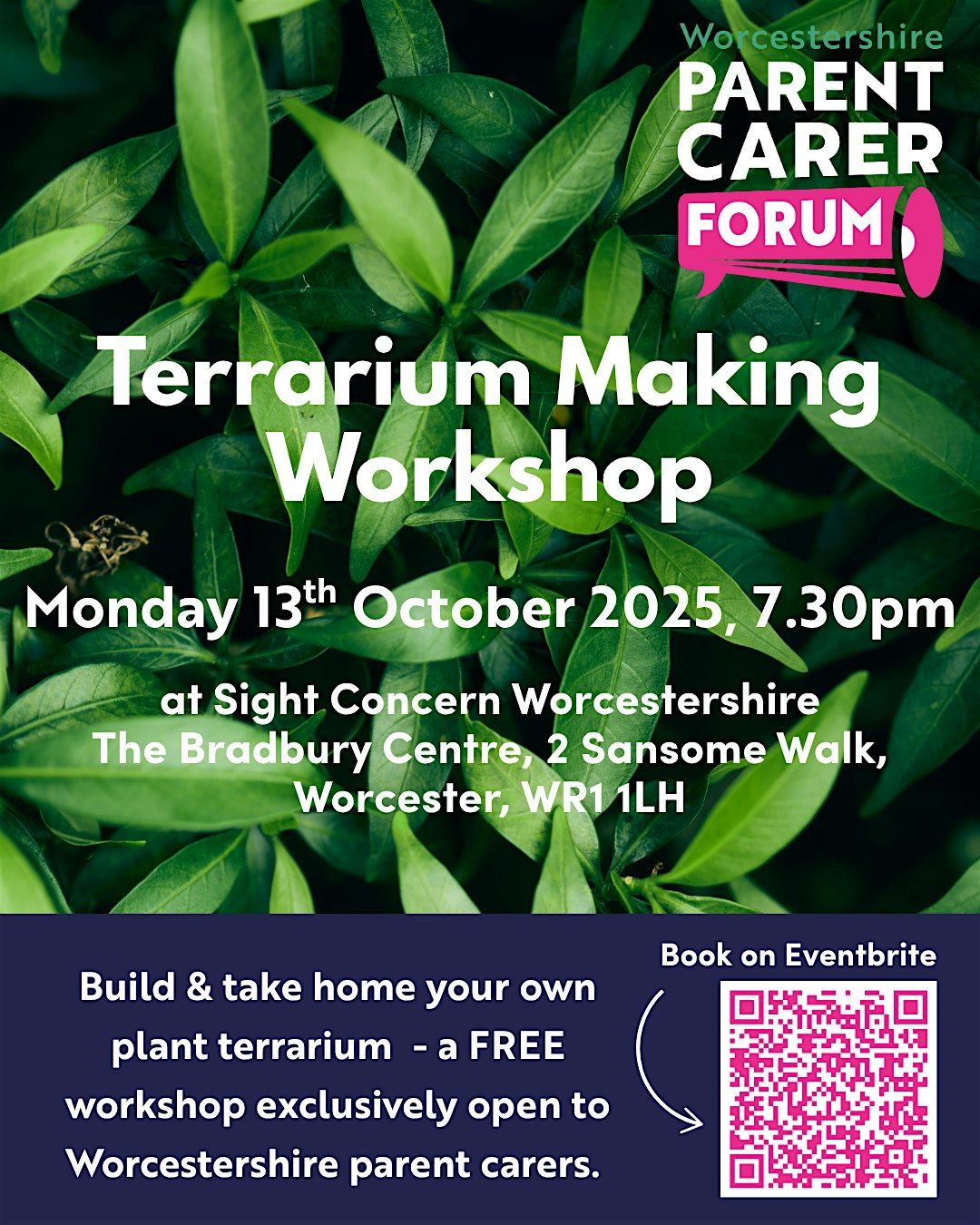 Worcester Terrarium Workshop, 13 October | Event in Worcester | AllEvents