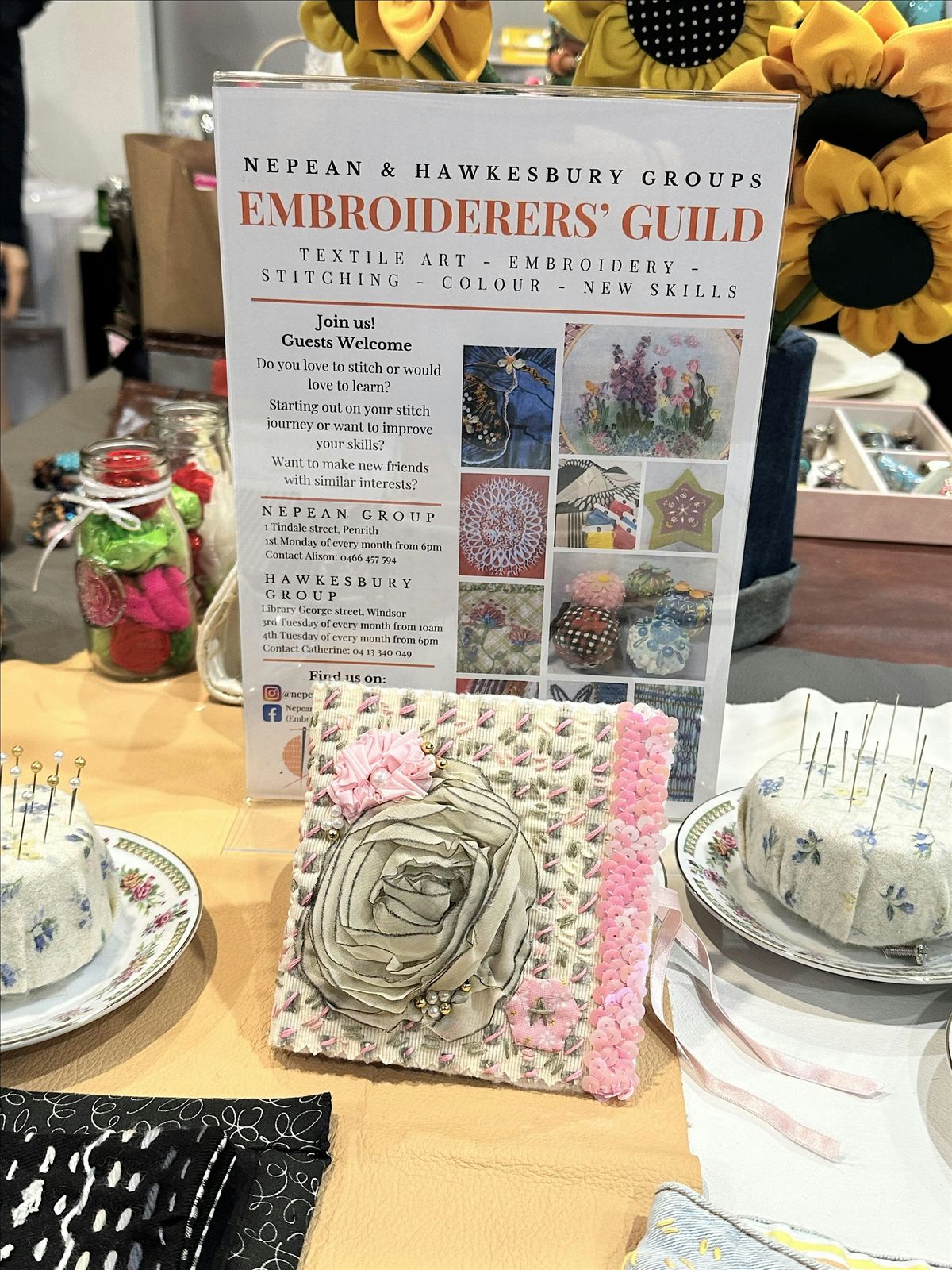 Nepean Group Embroiderer's Guild NSW - Stitch In, 12 October | Event in Penrith | AllEvents
