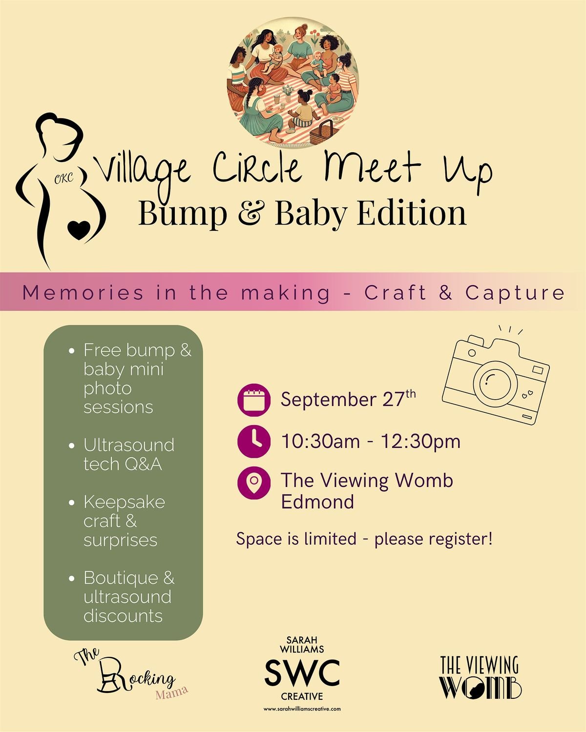 Village Circle Meet Up - Craft & Capture, 27 September | Event in Edmond | AllEvents