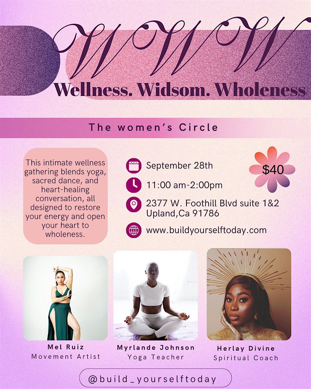 The Women's Circle, 28 September | Event in Upland | AllEvents